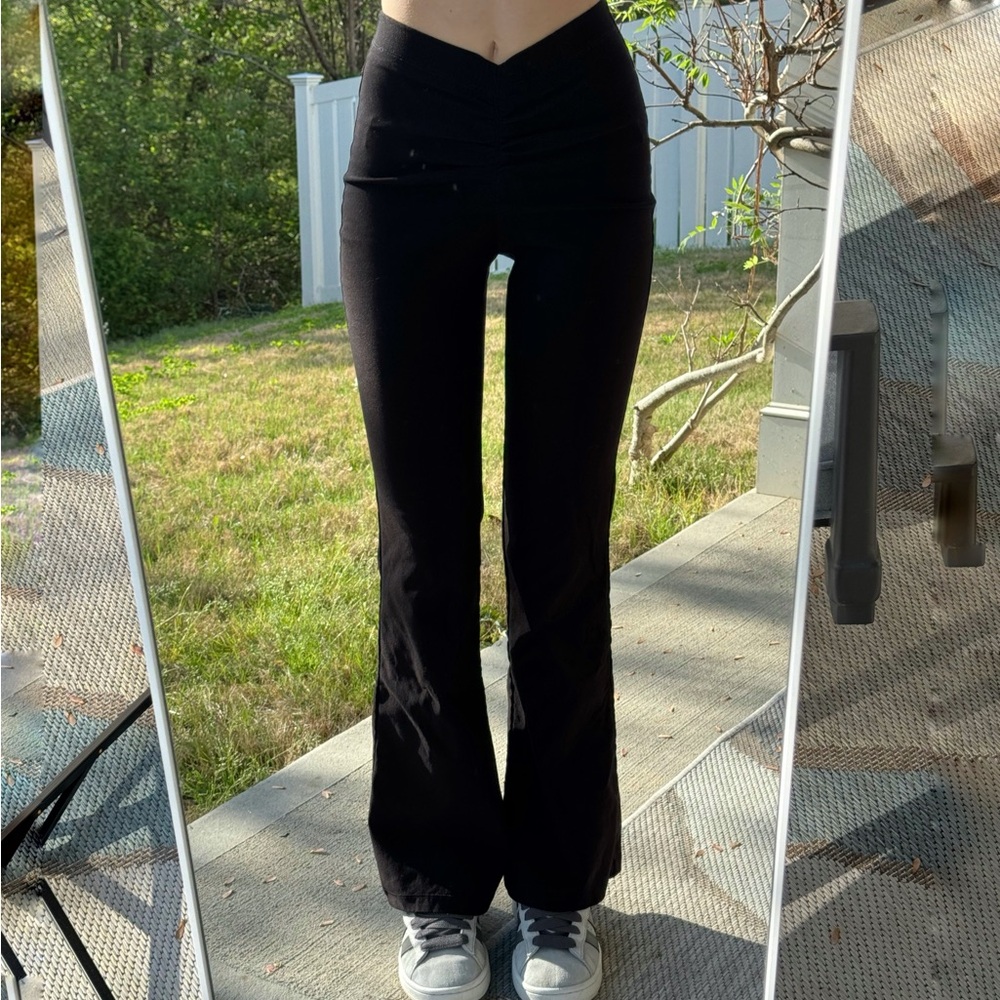 Black Women's Flared Pants